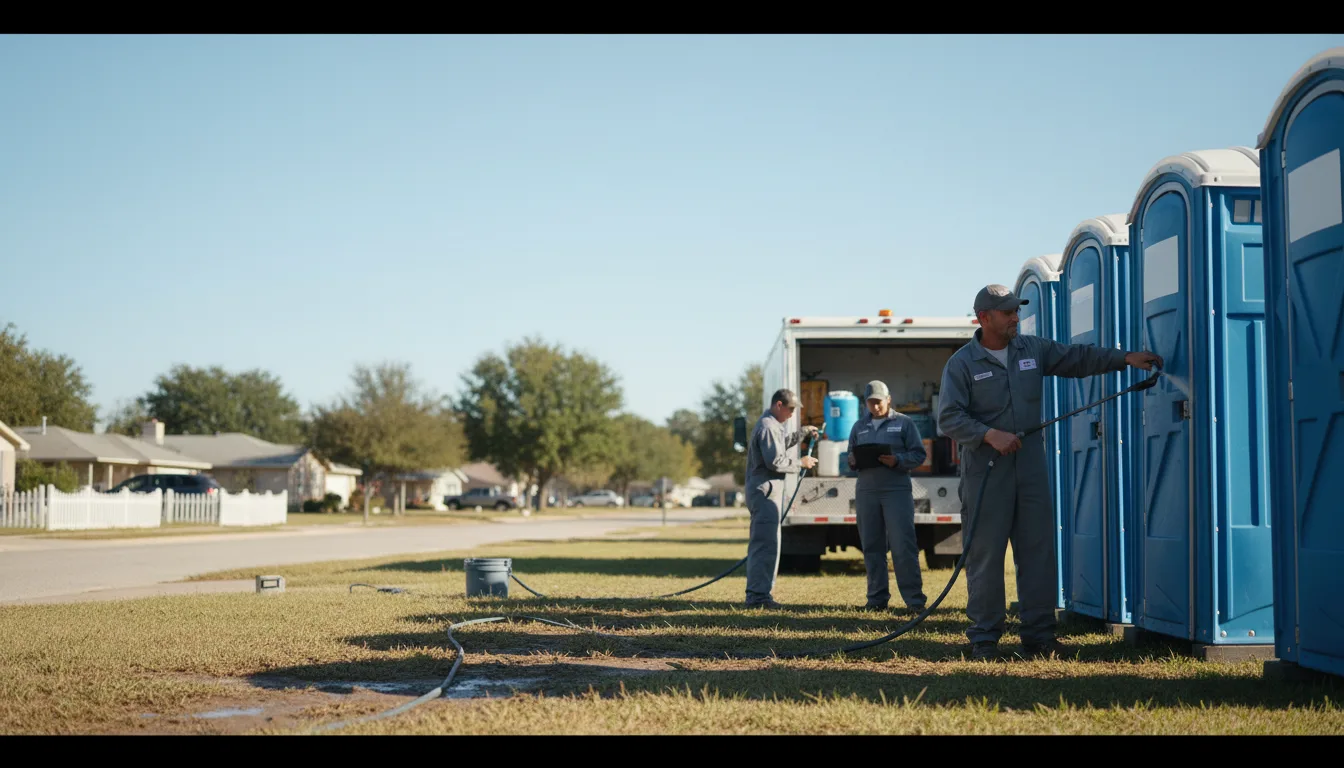Long-Term Portable Toilet Rental in Shelby, MI near me